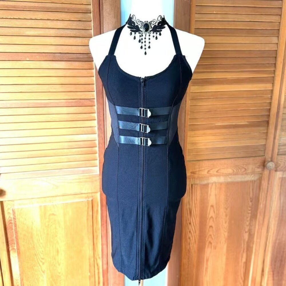 Killstar Buckle Midi XS dress nwt